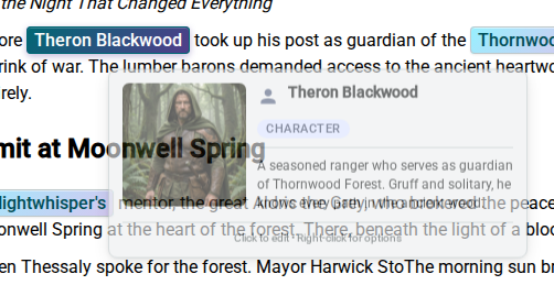 @mention — character tooltip, light