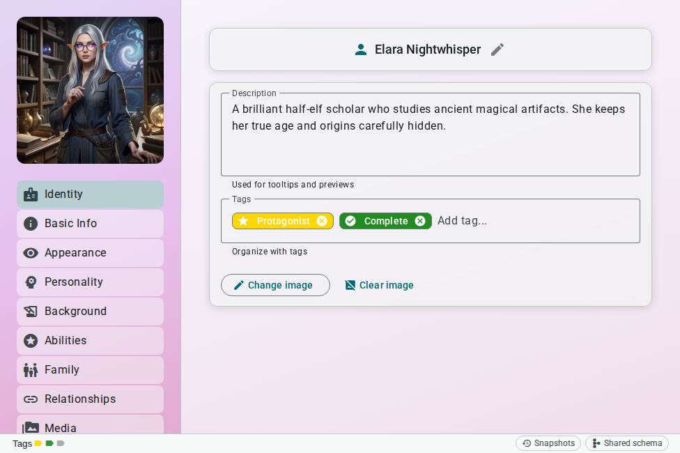 Worldbuilding editor overview — light