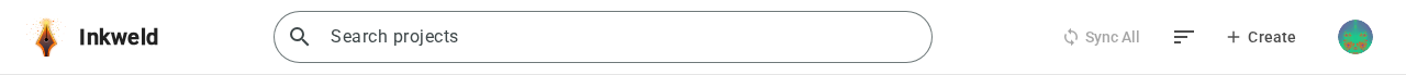 Create button in nav bar — light